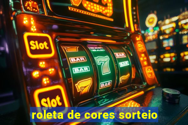 roleta de cores sorteio